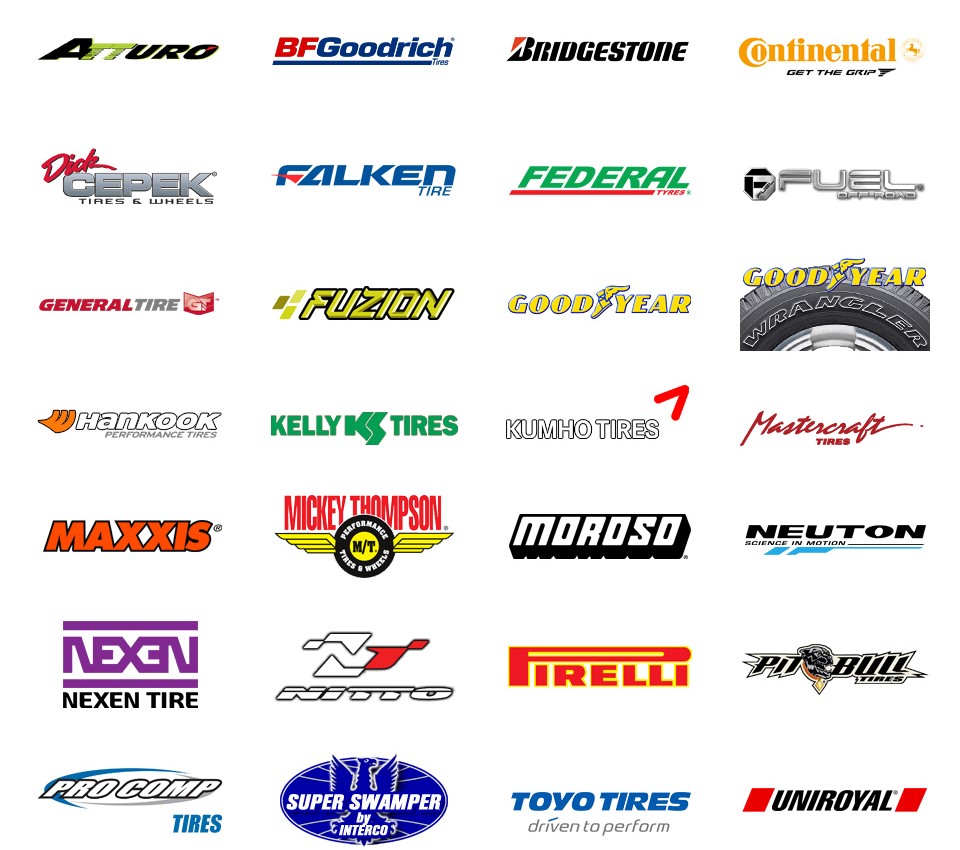 Tire Manufacturer Logos